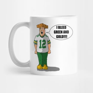 I Bleed Green and Gold!! Mug